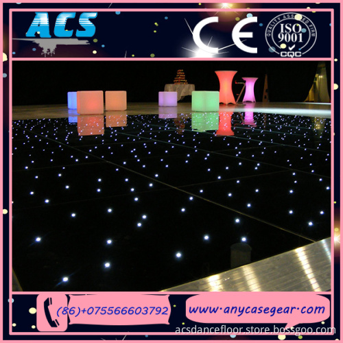 wedding LED starlit dance floor for party portable dance floor